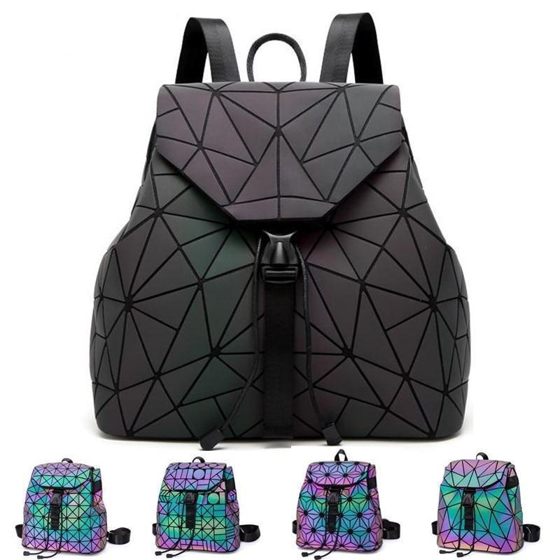 BowLift | Luminous Geometric Backpack Women Bag Backpack