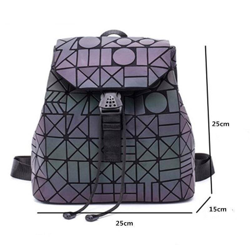 BowLift | Luminous Geometric Backpack Women Bag Backpack