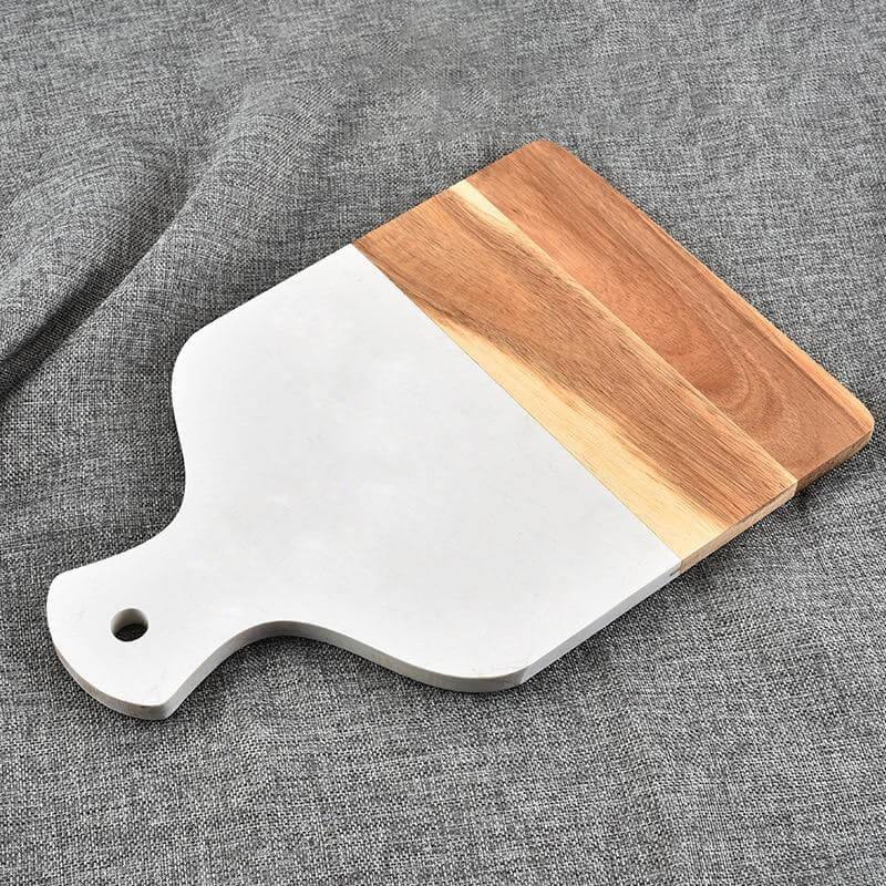 BowLift | Marble & Acacia Wood Cutting Board