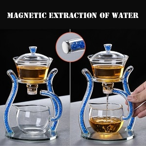 BowLift | Crystal Glass Fancy Magnetic Tea Infuser