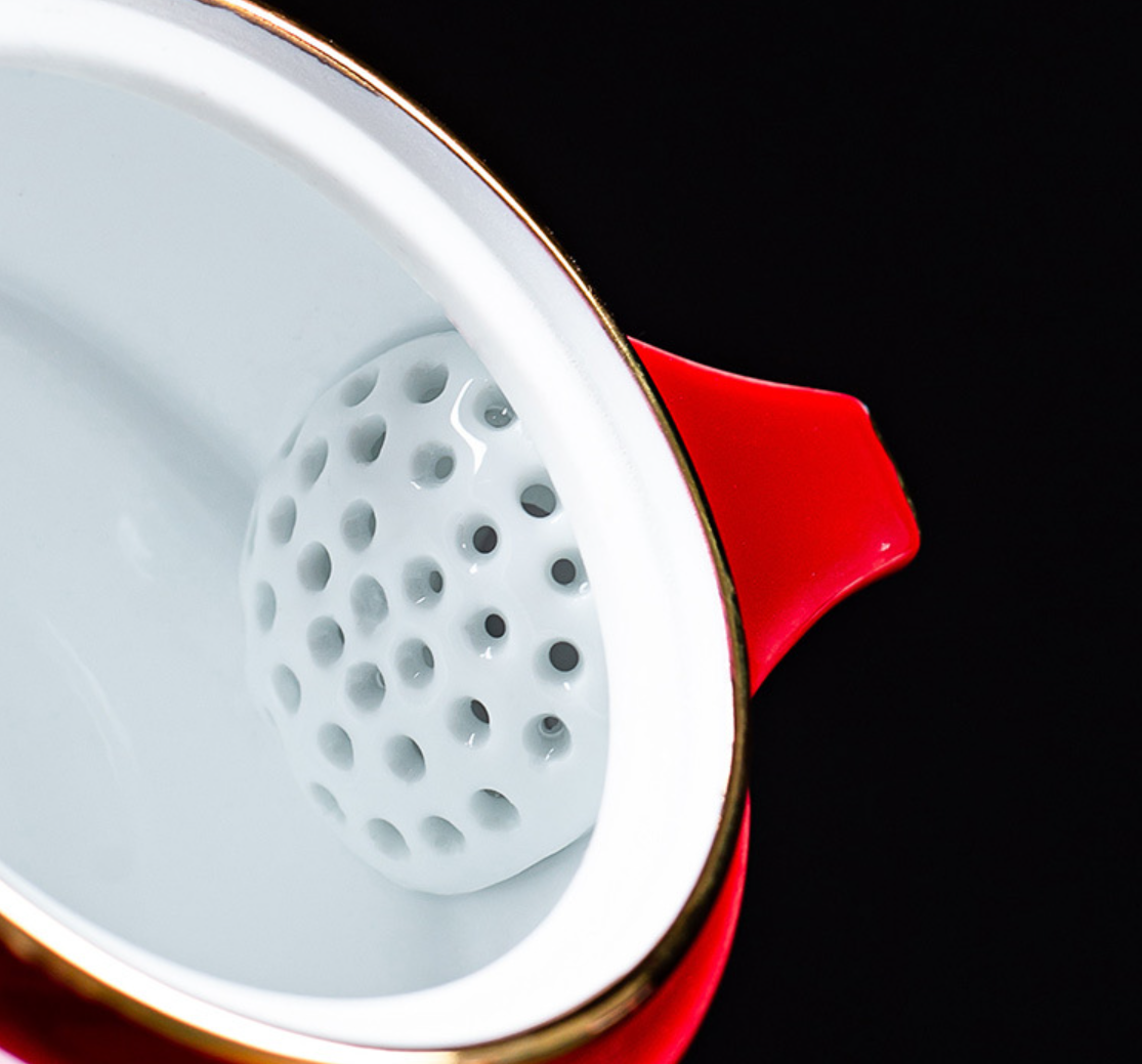 BowLift | Luck Cat Ceramic Quick Cup Tea Set