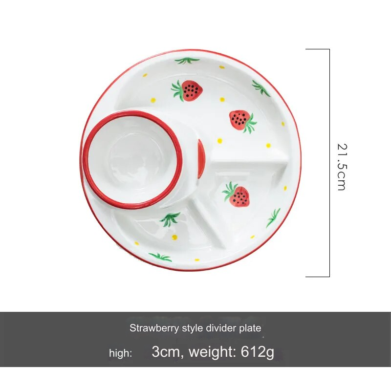 BowLift | Breakfast Combo Nordic Ceramic Plate