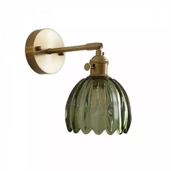 BowLift | Retro – Wall Light Glass Tulip Bud