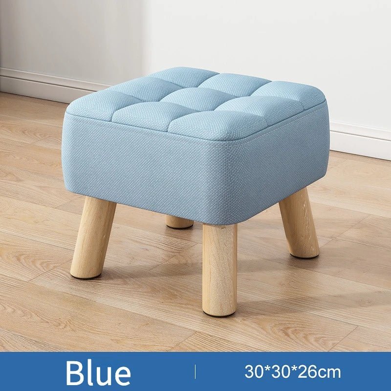 BowLift | Padded ottoman stool in retro style in pastel colors