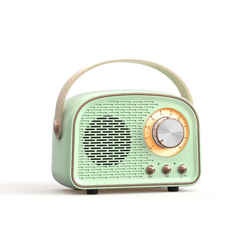 BowLift | Retro Round Radio Bluetooth Speaker