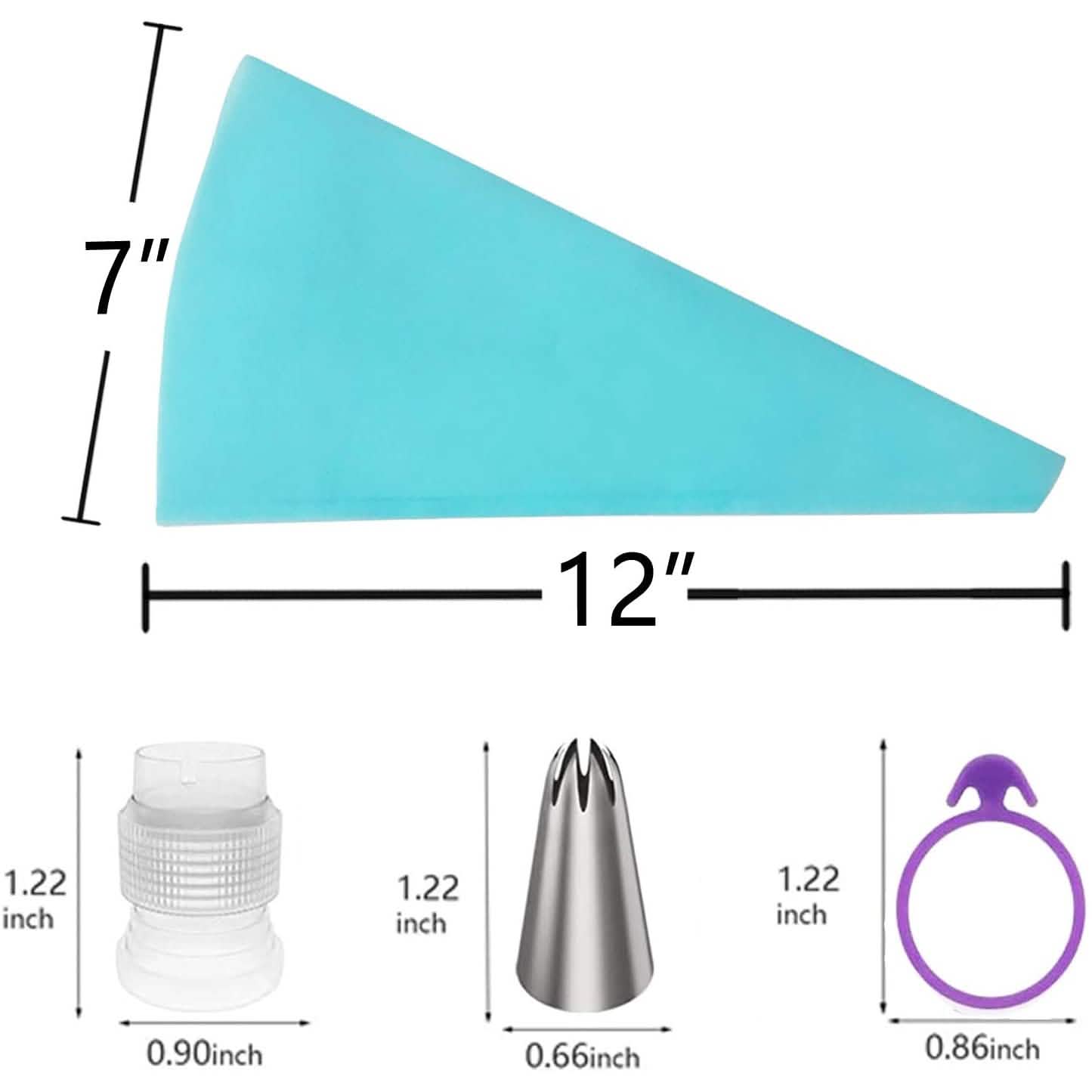 BowLift | Reusable Cake Piping Bags and Nozzles Set