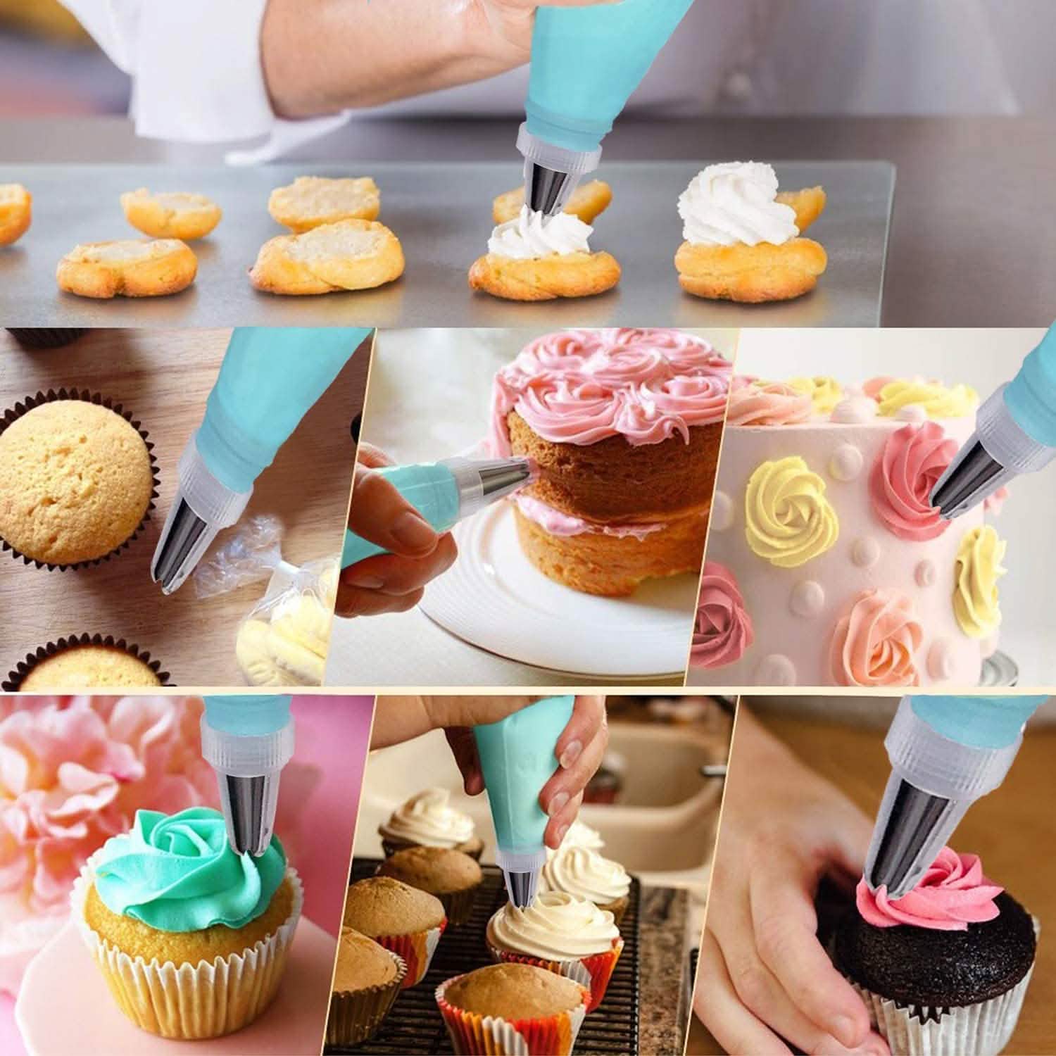 BowLift | Reusable Cake Piping Bags and Nozzles Set