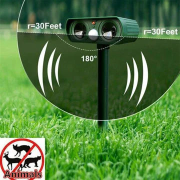BowLift | Infrared Solar Powered Animal Pest Repeller (1 Repeller)