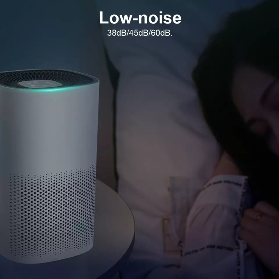 BowLift | Compact Air Purifier | True HEPA Filter, Ultra-Quiet & Ideal for Small to Medium Rooms