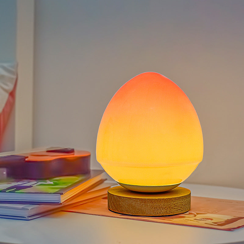 BowLift | Peach Glass Table Lamp