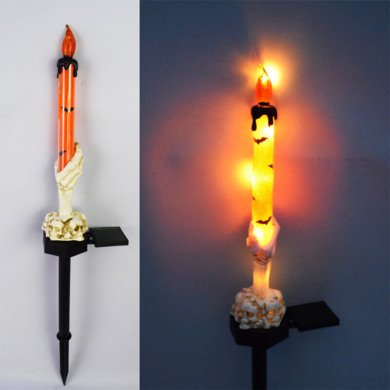 BowLift | Best Gift*Solar Light Halloween Ghost Hand Candle Outdoor Floor Lamp