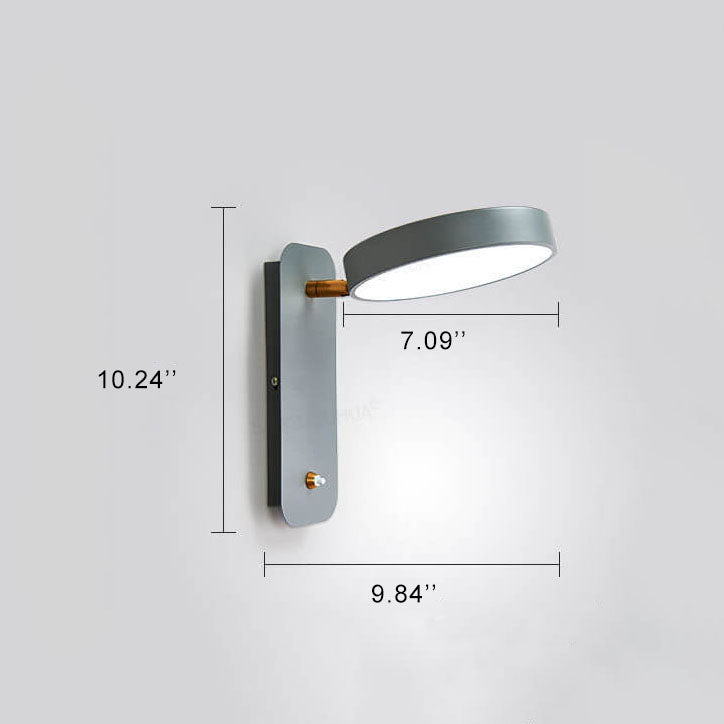 BowLift | IllumiTurn – Nordic LED Rotatable Wall Light | Macaron Design | Adjustable Lighting