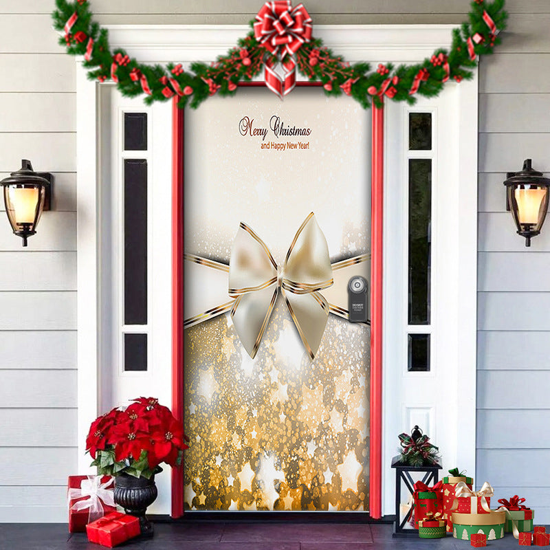 BowLift | Nightmare Before Christmas Outdoor Decorations Props Christmas Elves Door Cover