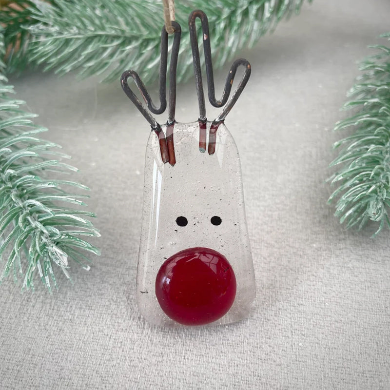 BowLift | Fused Glass Christmas Tree Decoration