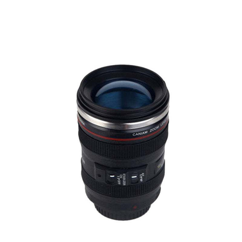 BowLift | Camera Lens Inspired Insulated Cup Coffee Mug