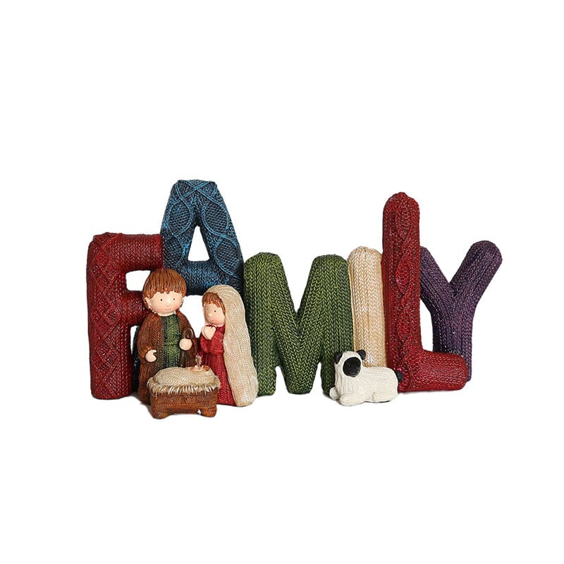 BowLift | Handicraft Family Nativity Statue
