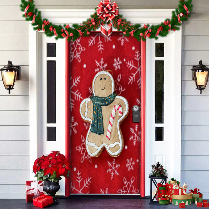 BowLift | Nightmare Before Christmas Outdoor Decorations Props Christmas Elves Door Cover