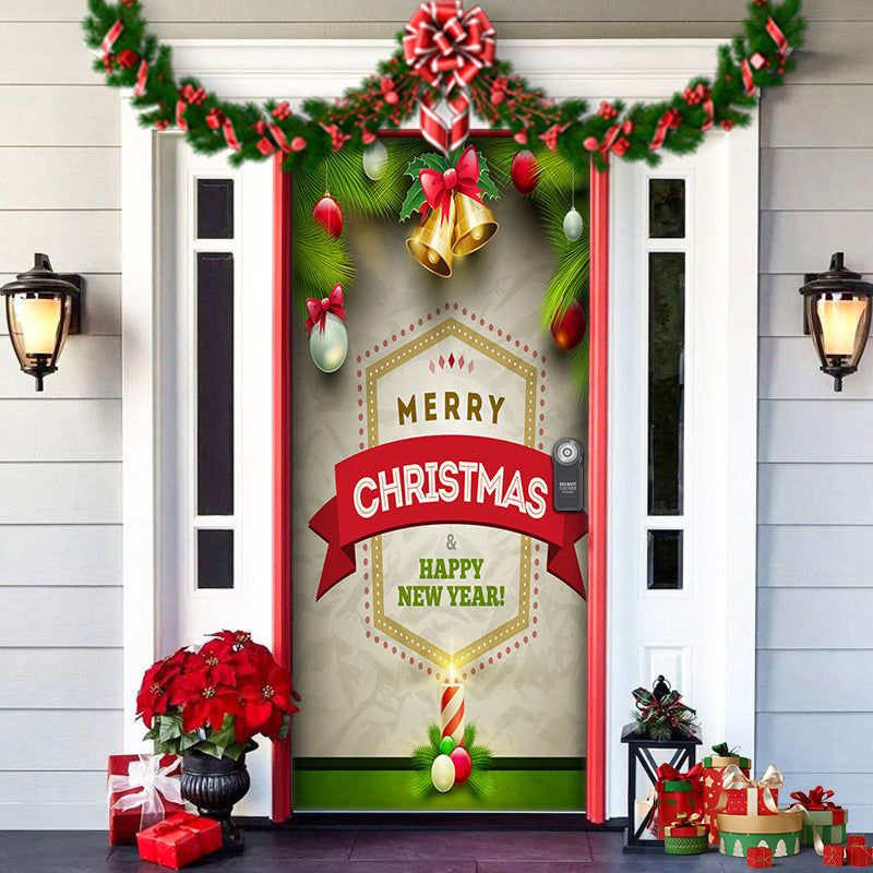 BowLift | Nightmare Before Christmas Outdoor Decorations Props Christmas Elves Door Cover