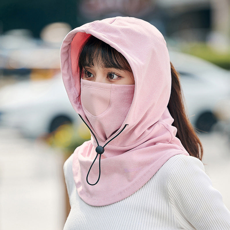 BowLift | Hooded Face Mask with Neck Warmer for Cycling