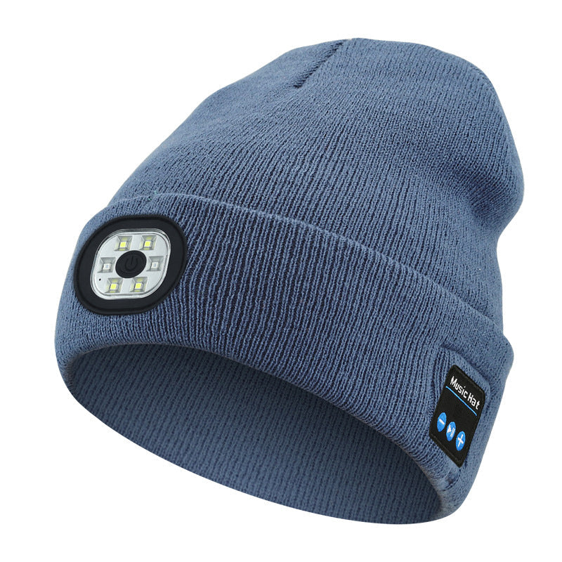 BowLift | Bluetooth Beanie with LED Light & Removable Speakers