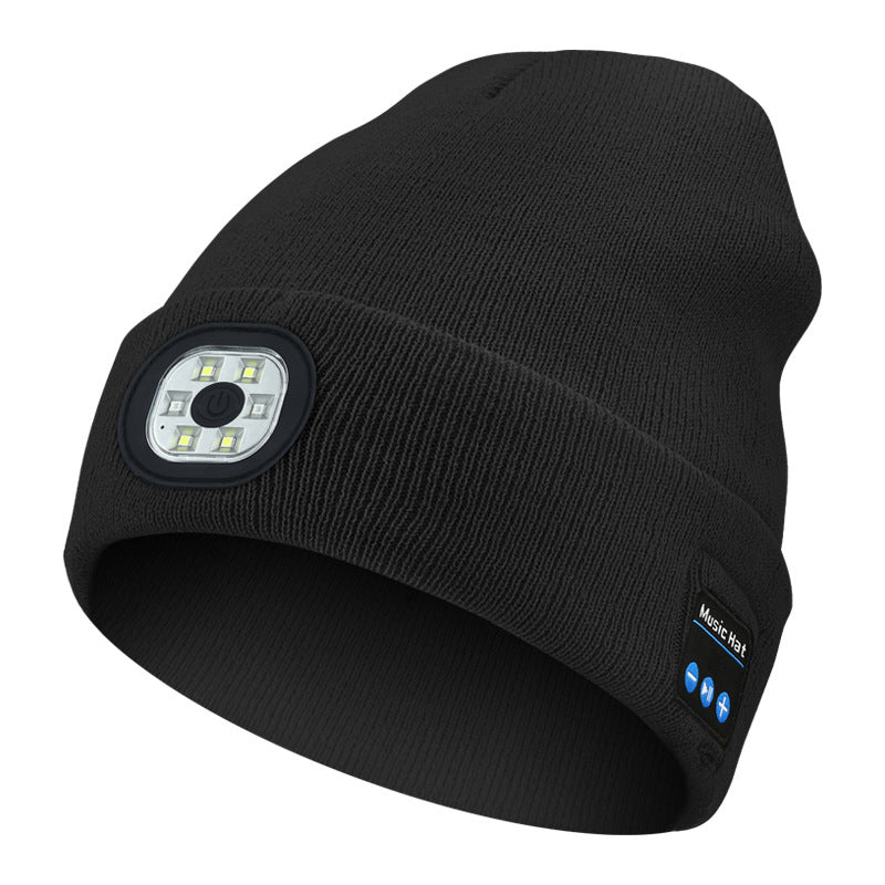 BowLift | Bluetooth Beanie with LED Light & Removable Speakers