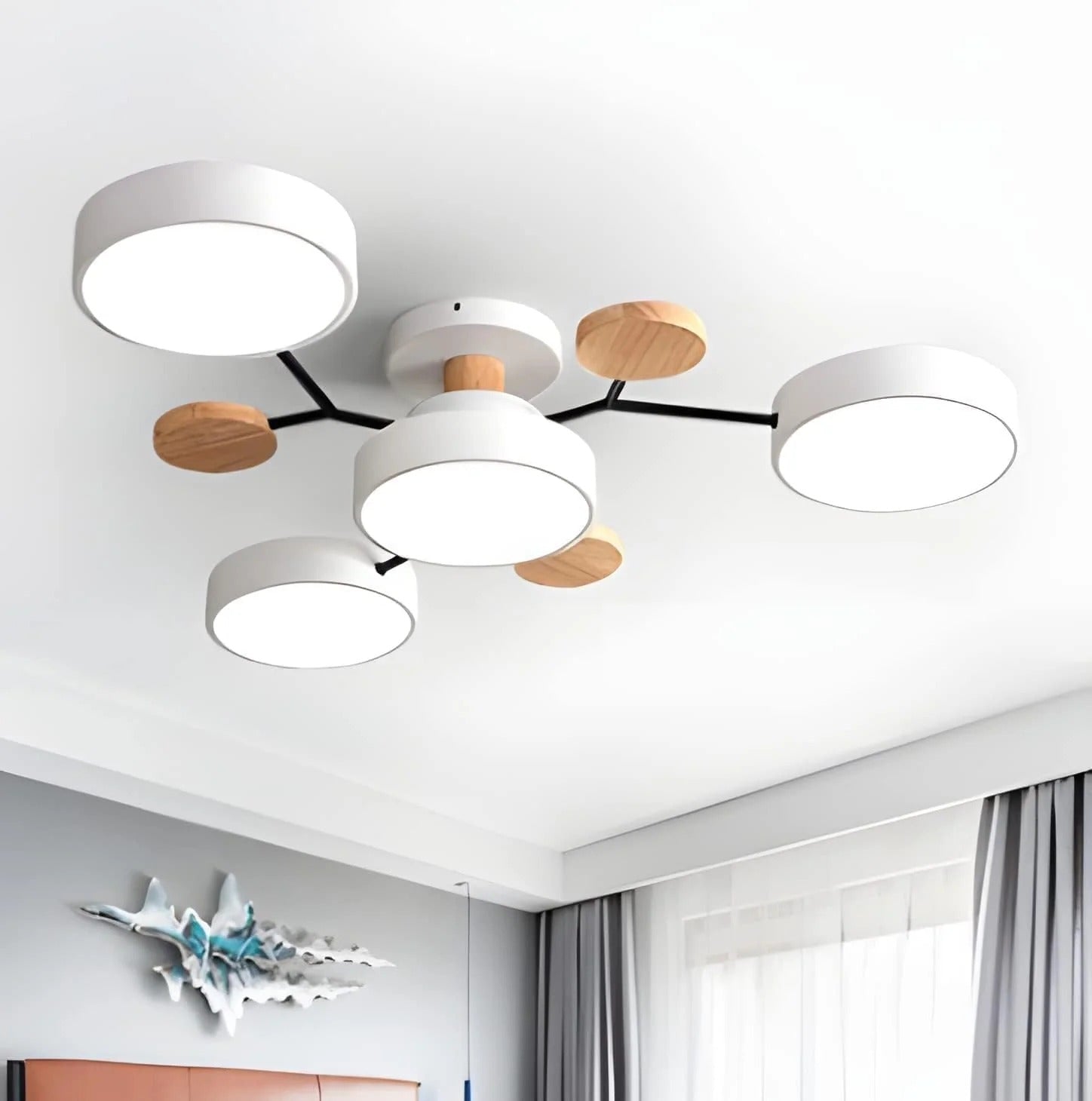 BowLift | Modern Flush Mount LED Ceiling Light