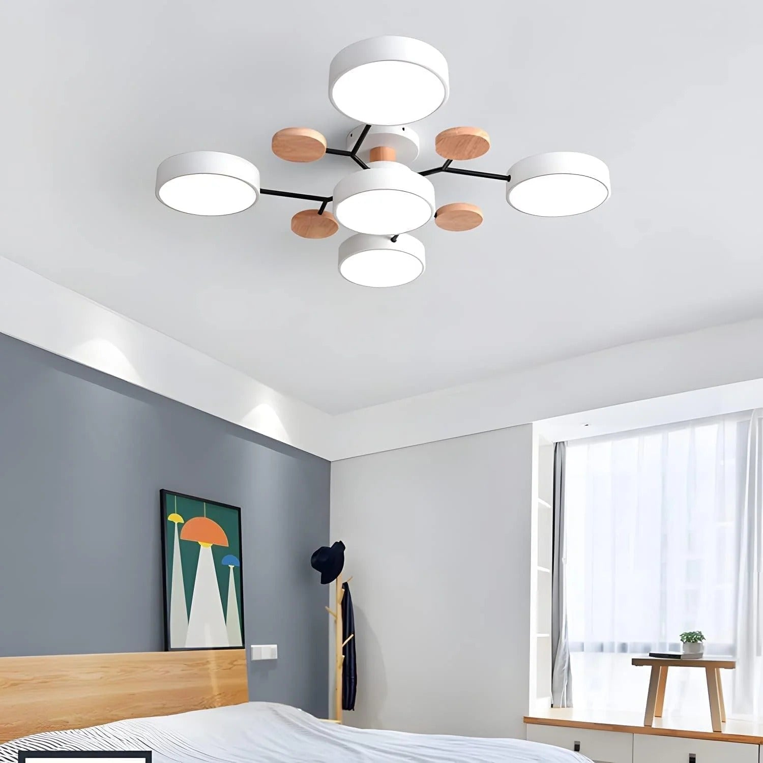 BowLift | Modern Flush Mount LED Ceiling Light