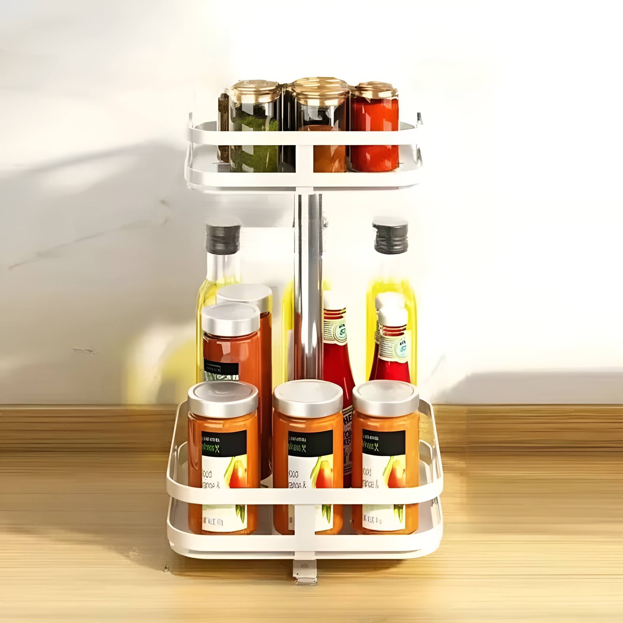 BowLift | 360° Rotating Ingot Rack for Kitchen Cabinets