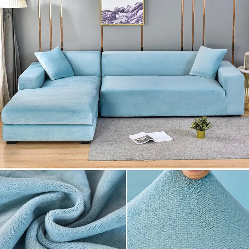 BowLift | Sofa Cover Velvet Stretch Washable Protector
