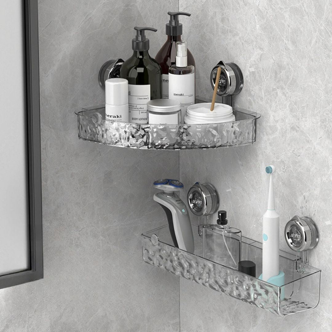 BowLift | Bathroom Wall Suction Storage Shelf