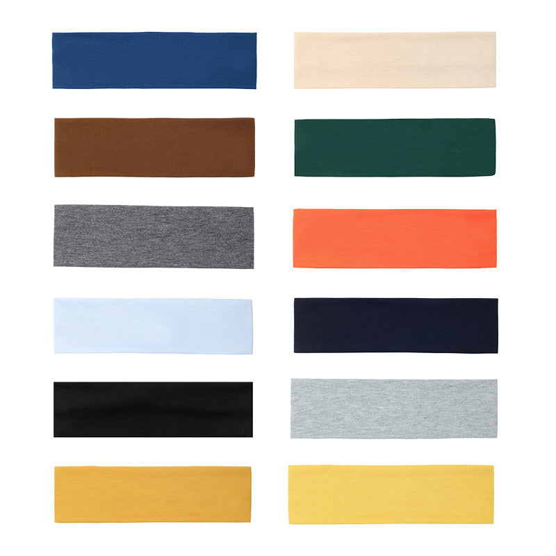 BowLift | Elastic Non-Slip Solid Color Headband