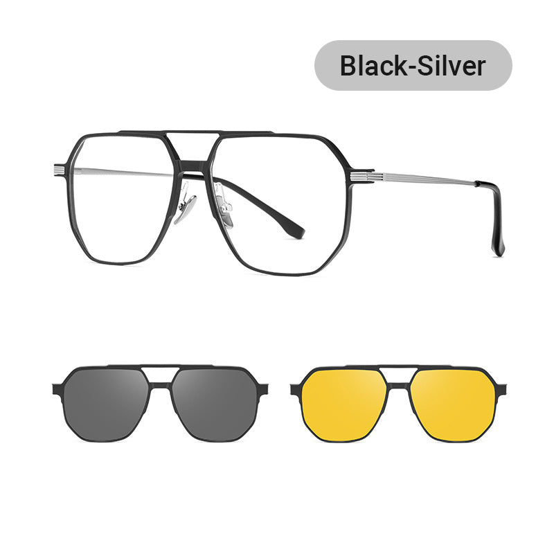 BowLift | 3 in 1 Vintage Magnetic Clip on Sunglasses