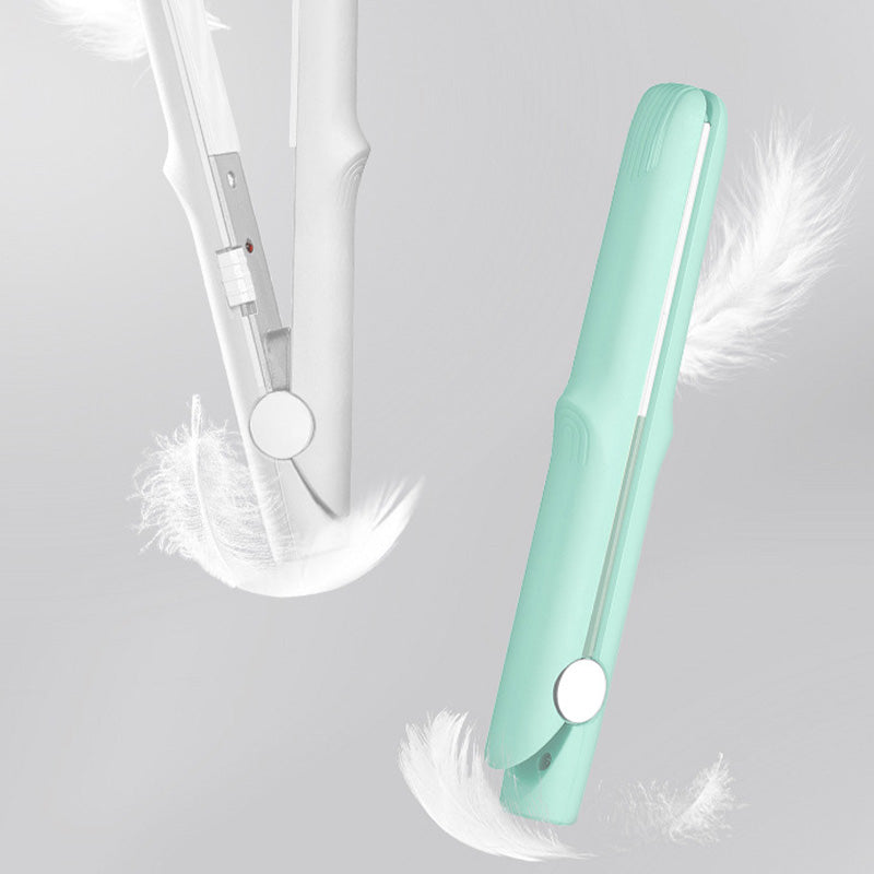 BowLift | 2-in-1 Mini Curling Wand & Flat Iron Hair Straightener