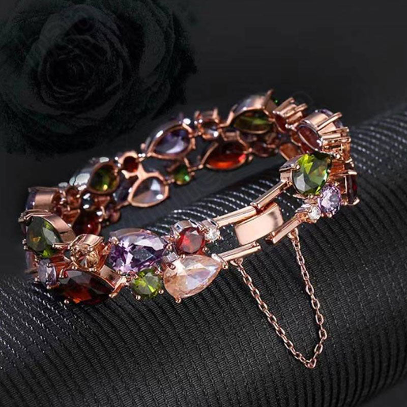BowLift | Earrings, bracelets, necklaces or rings with colored zircon for women