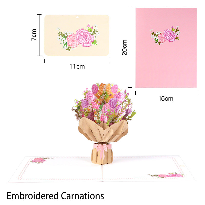 BowLift | Creative 3D paper cut-out card with popup greeting card