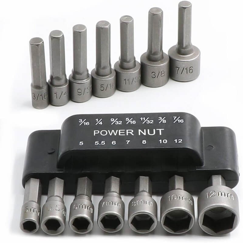 BowLift | Power-driven socket wrench 14-piece set