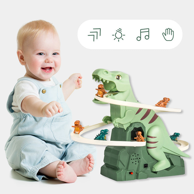 BowLift | Electric play set with dinosaur hunt and race track