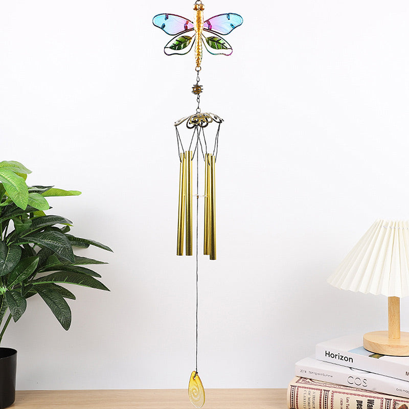 BowLift | Hummingbird and dragonfly Wind chime garden decoration