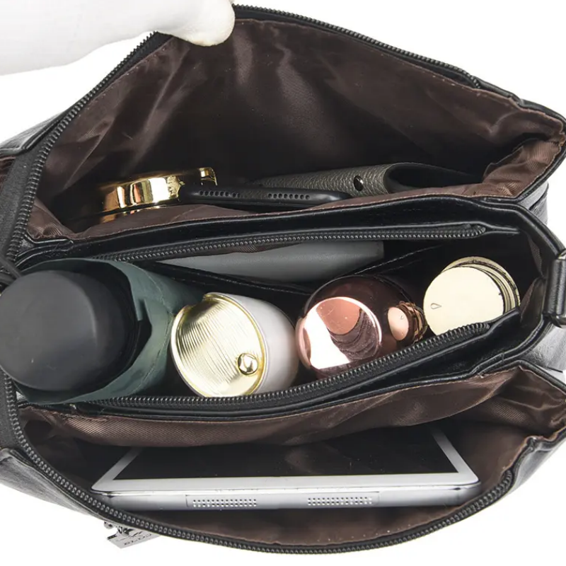 BowLift | Retro shoulder bag in multiple layers with large capacity