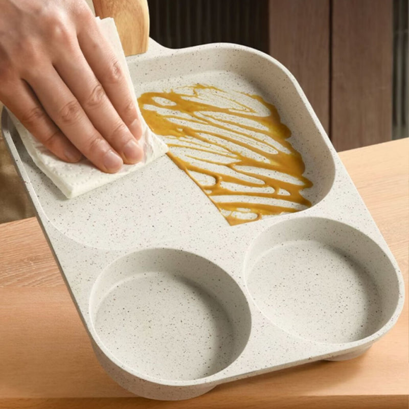 BowLift | 3-in-1 divided non-stick pan