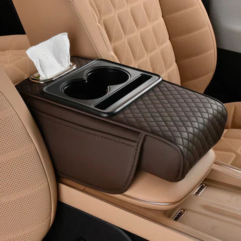 BowLift | Integrated multifunctional riser cushion for car armrests under pressure