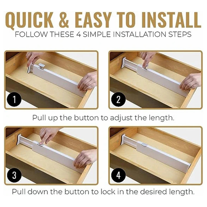 BowLift | DIY division of dresser drawers