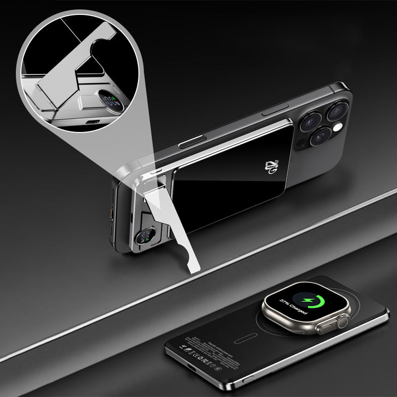 BowLift | Magnetic power bank with two modes and stand