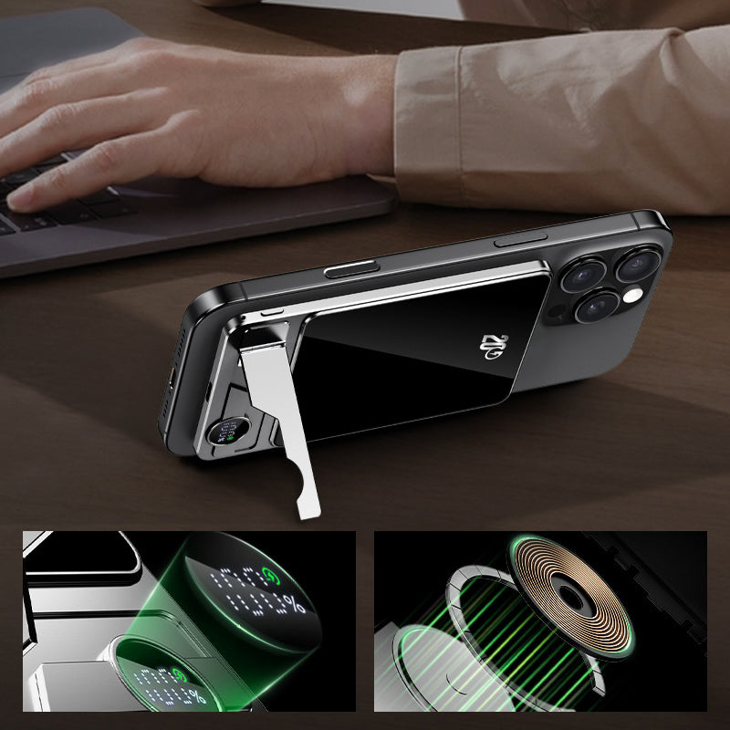 BowLift | Magnetic power bank with two modes and stand