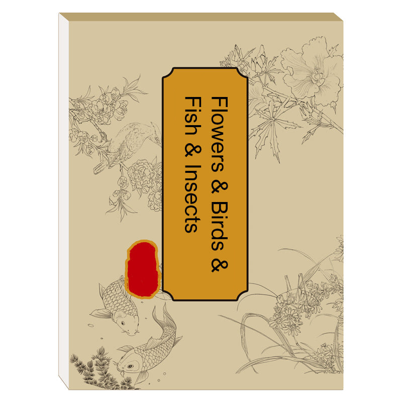 BowLift | Chinese painting white drawing copying album