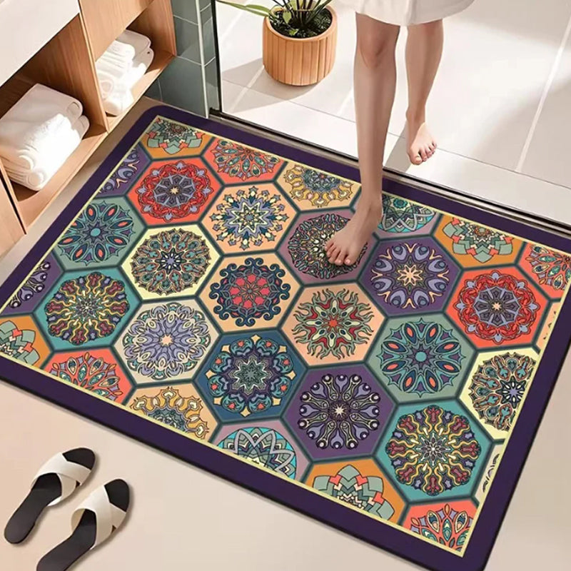 BowLift | Bohemian Geometric Doormat for the Entrance