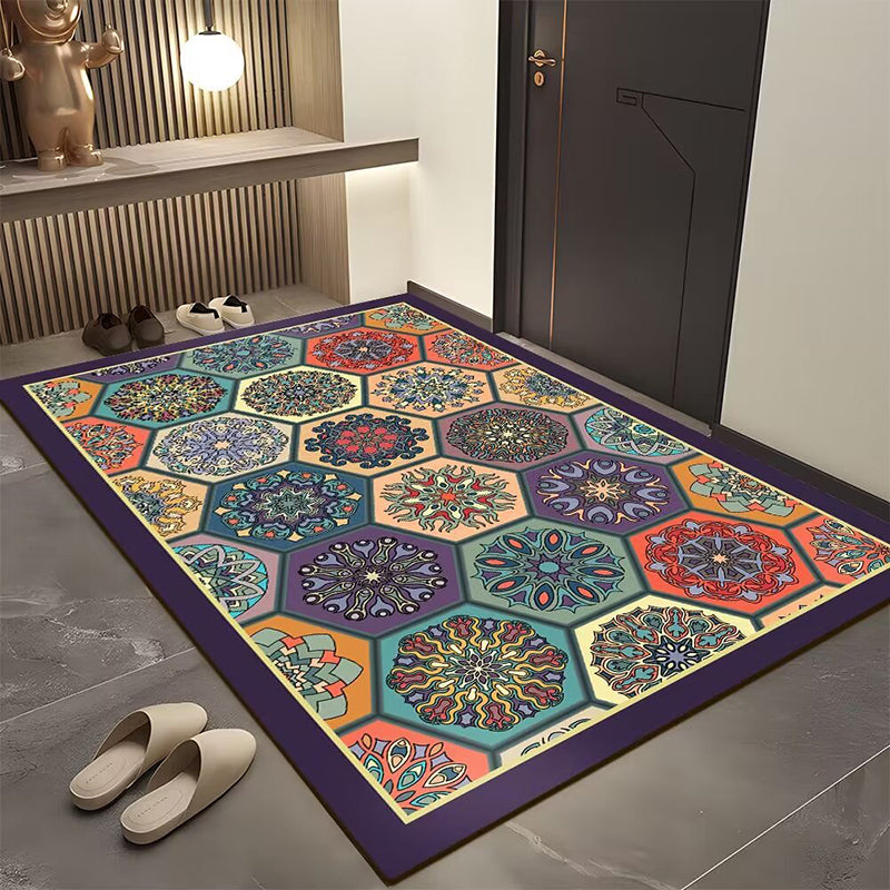 BowLift | Bohemian Geometric Doormat for the Entrance