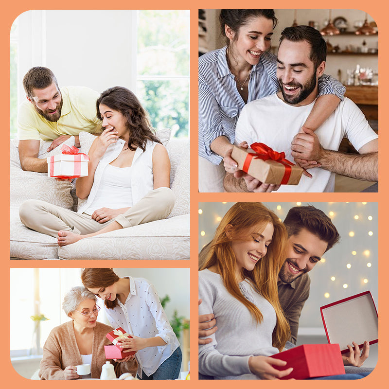 BowLift | Creative sweet bear cake rotating ring box