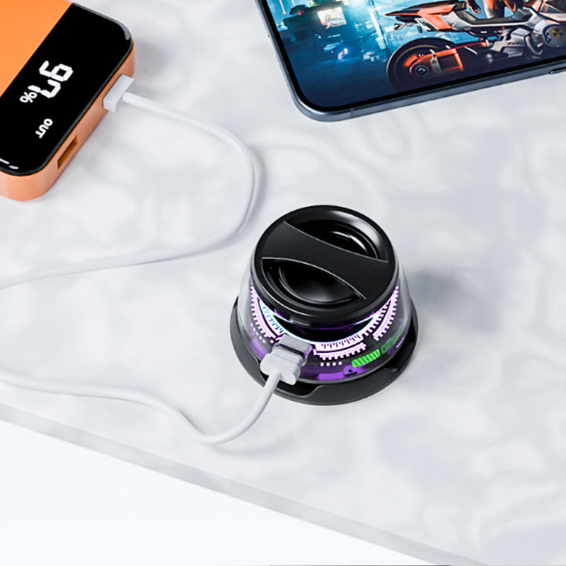 BowLift | Compact and magnetic Bluetooth speaker set with LED lights