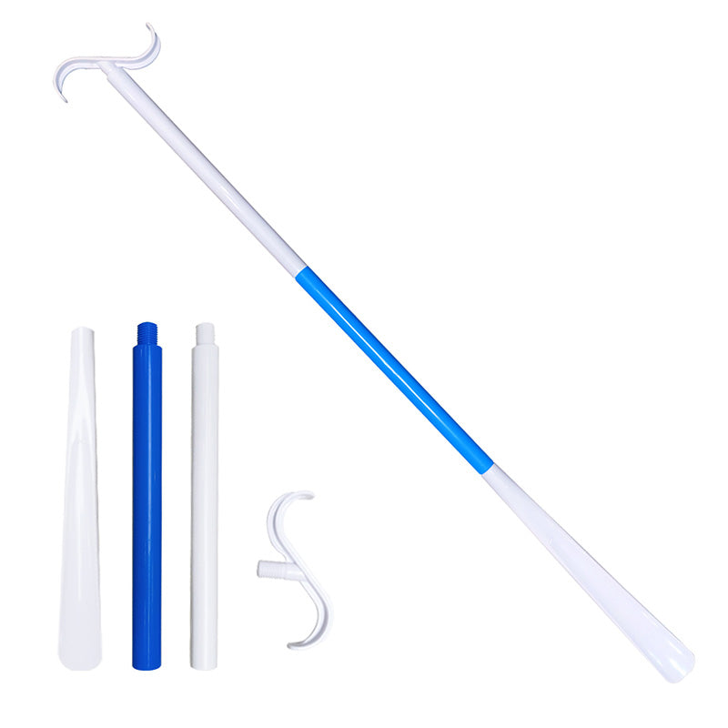 BowLift | Adjustable long shoehorn with sock remover for seniors